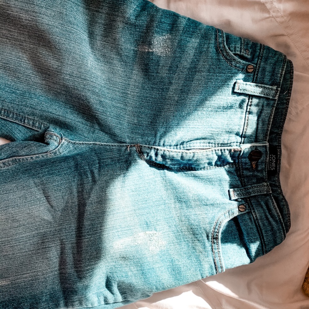jones new york straight fit capris